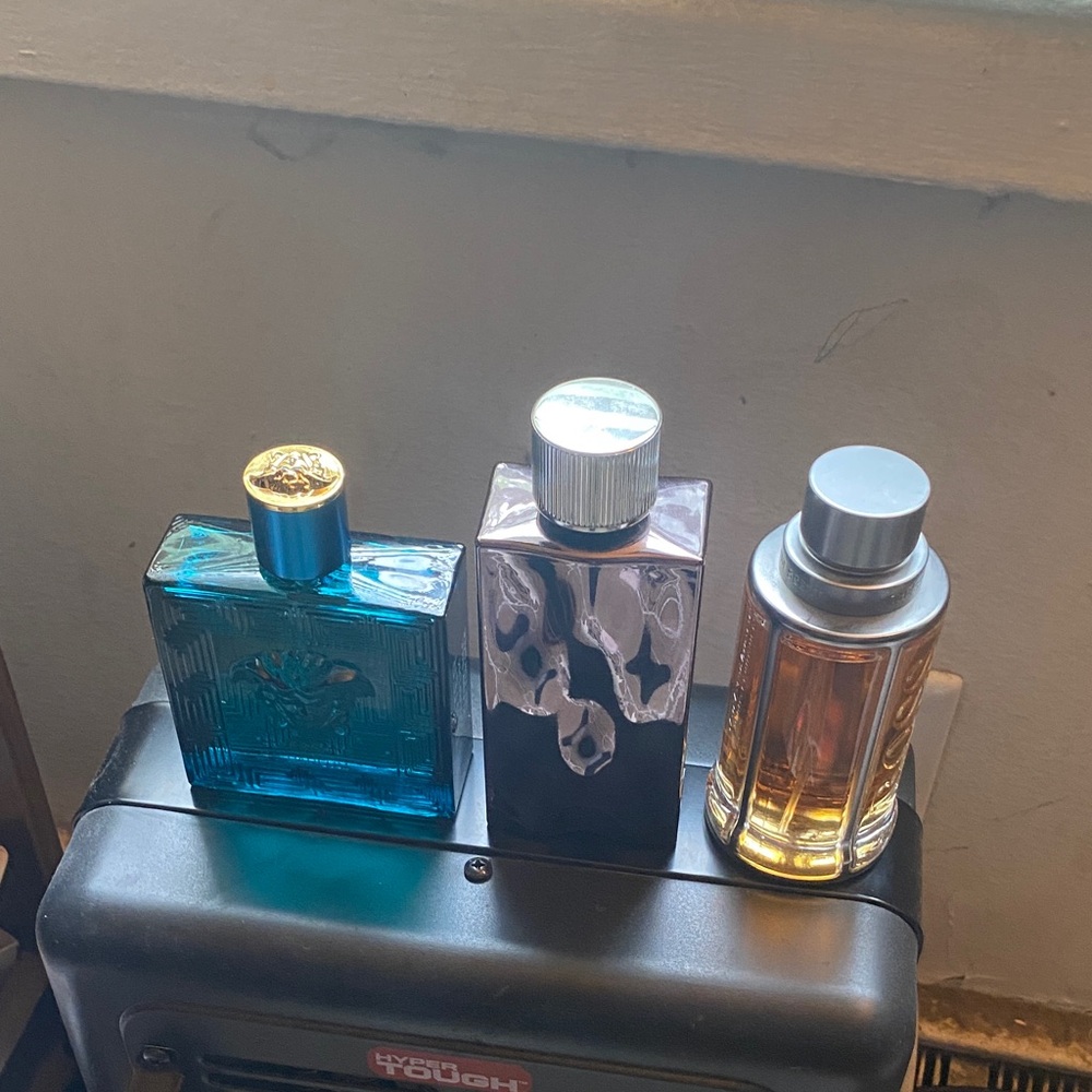 Hugo Boss Fragrance Collection - Blue, Silver, Gold all full bottles